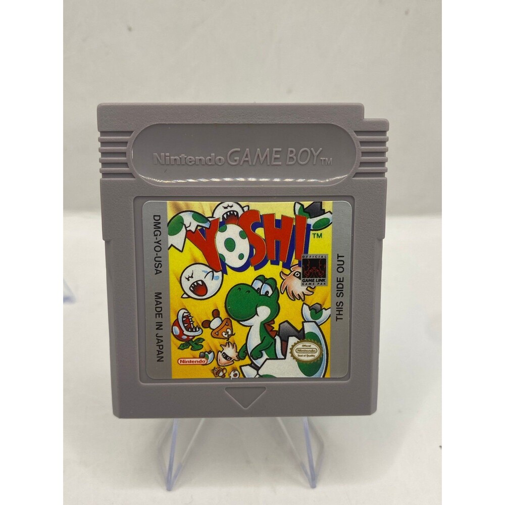 Yoshi (Nintendo Game Boy, 1991) Cartridge Only – Tested & Working Authentic